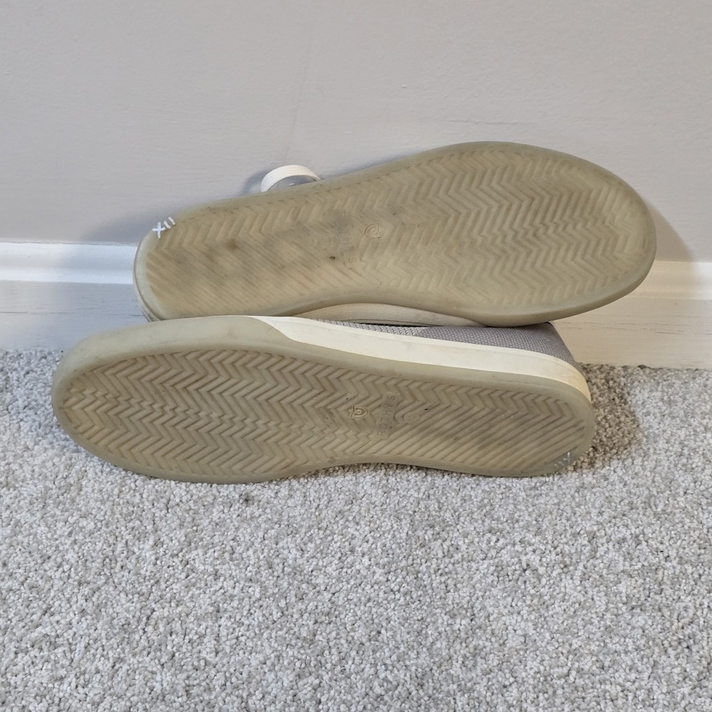 Rothy's The‎ Lace Up Gray Sneakers Shoes Size 10 - Picture 6 of 8